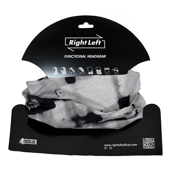Functional Headgear - Lycra Black & White