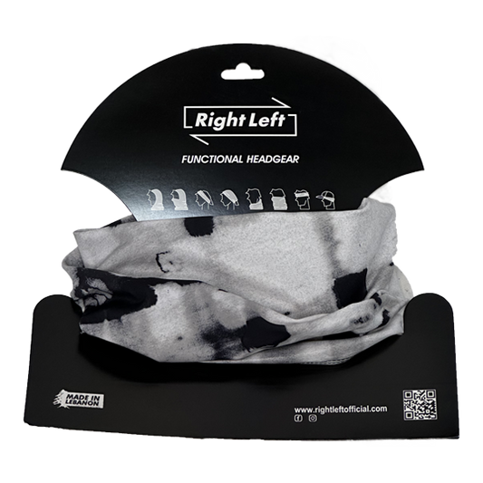 Functional Headgear - Lycra Black & White