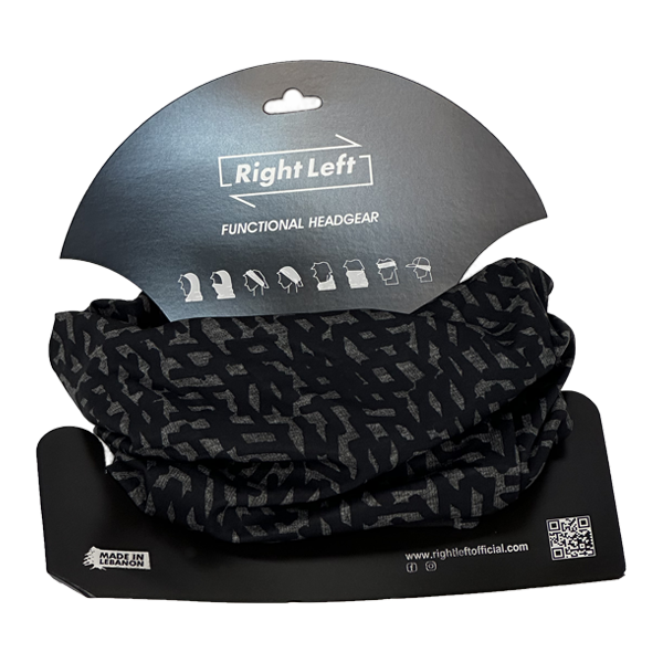 Functional Headgear - Lycra Pixels Grey