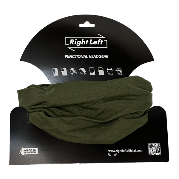 Functional Headgear - French Tery Millitary Green