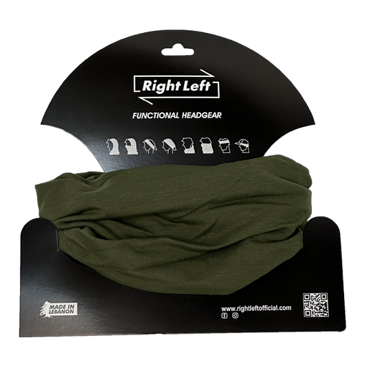 Functional Headgear - French Tery Millitary Green