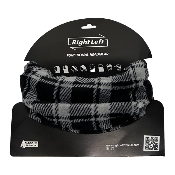 Functional Headgear - Furr Carreau Black & Grey