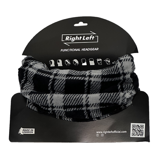 Functional Headgear - Furr Carreau Black & Grey