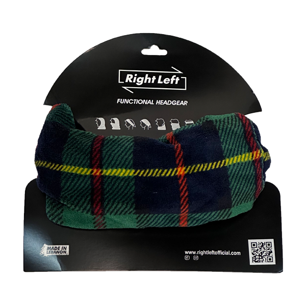 Functional Headgear - Furr Carreau Green & Black
