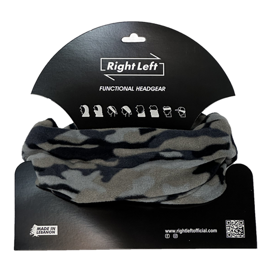 Functional Headgear - Fleece Army Grey