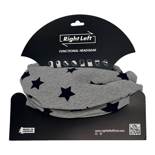 Functional Headgear - Teary Heavy Stars Grey