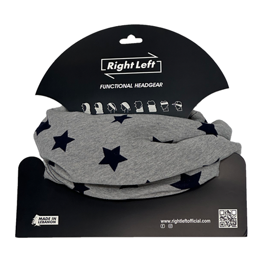 Functional Headgear - Teary Heavy Stars Grey