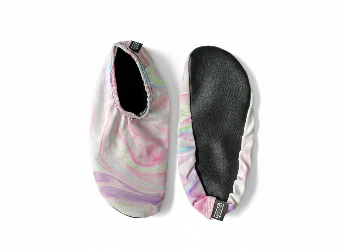 Flexy Slips Lycra Wave Pink/Purple
