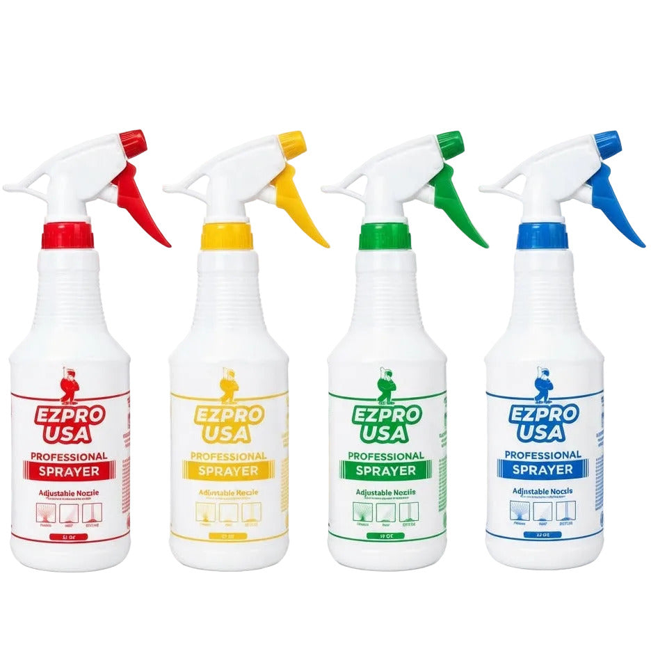 Refillable Spray Bottles – Set of 4 #X0017HQ9PN Mixed Color