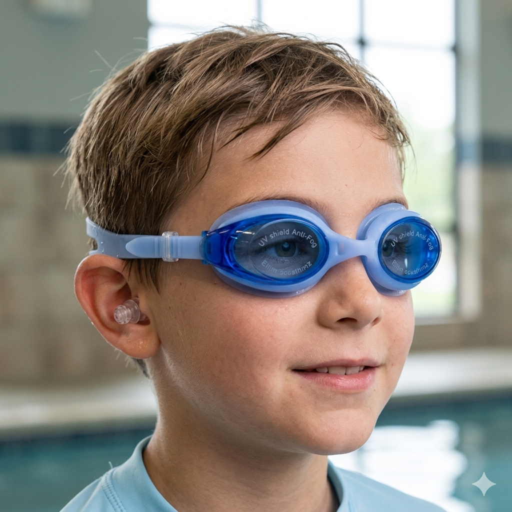 Swimming Goggles JR Blue