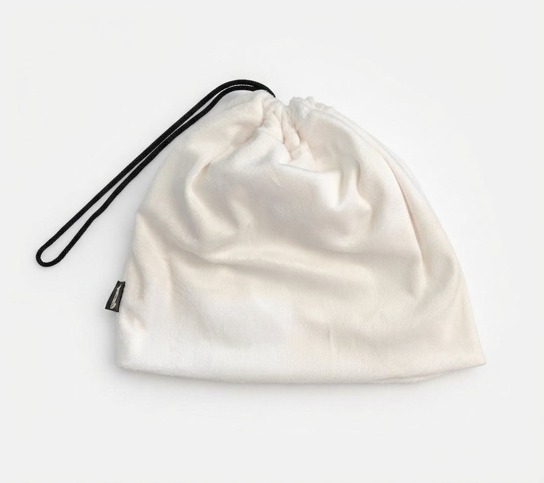 Headgear Adjustable Double-Layer Cotton White