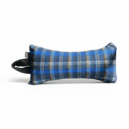 Pillow Soft Fleece Carreau Blue