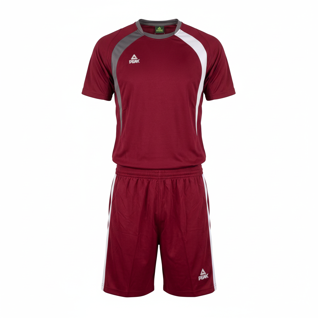 Uniform Peak Set Bordeau/White TS4450