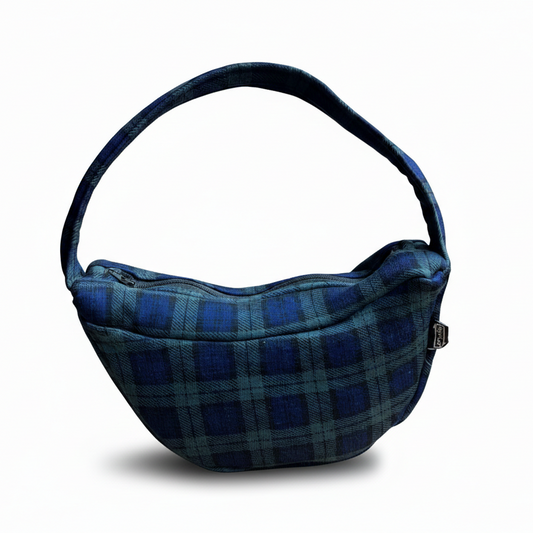 Bannout Bag Carreau Blue/Green