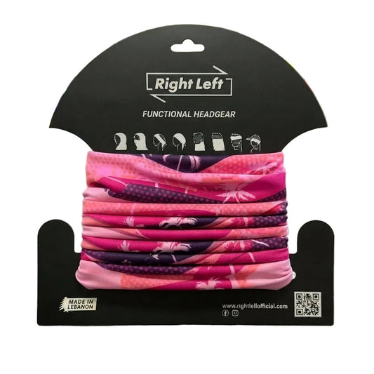 Functional Headgear - Lycra Palms Pink