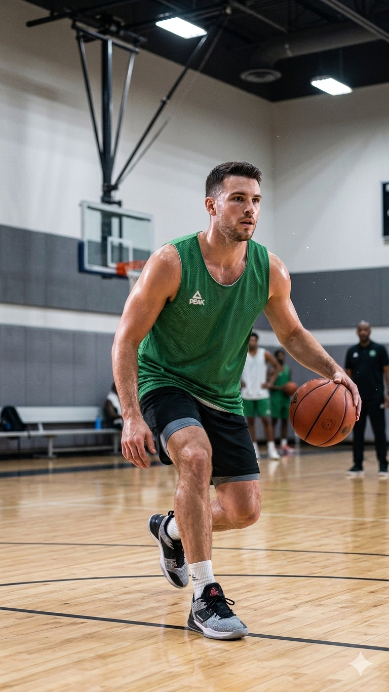 Reversible Basketball Peak Singlets TA16A Green