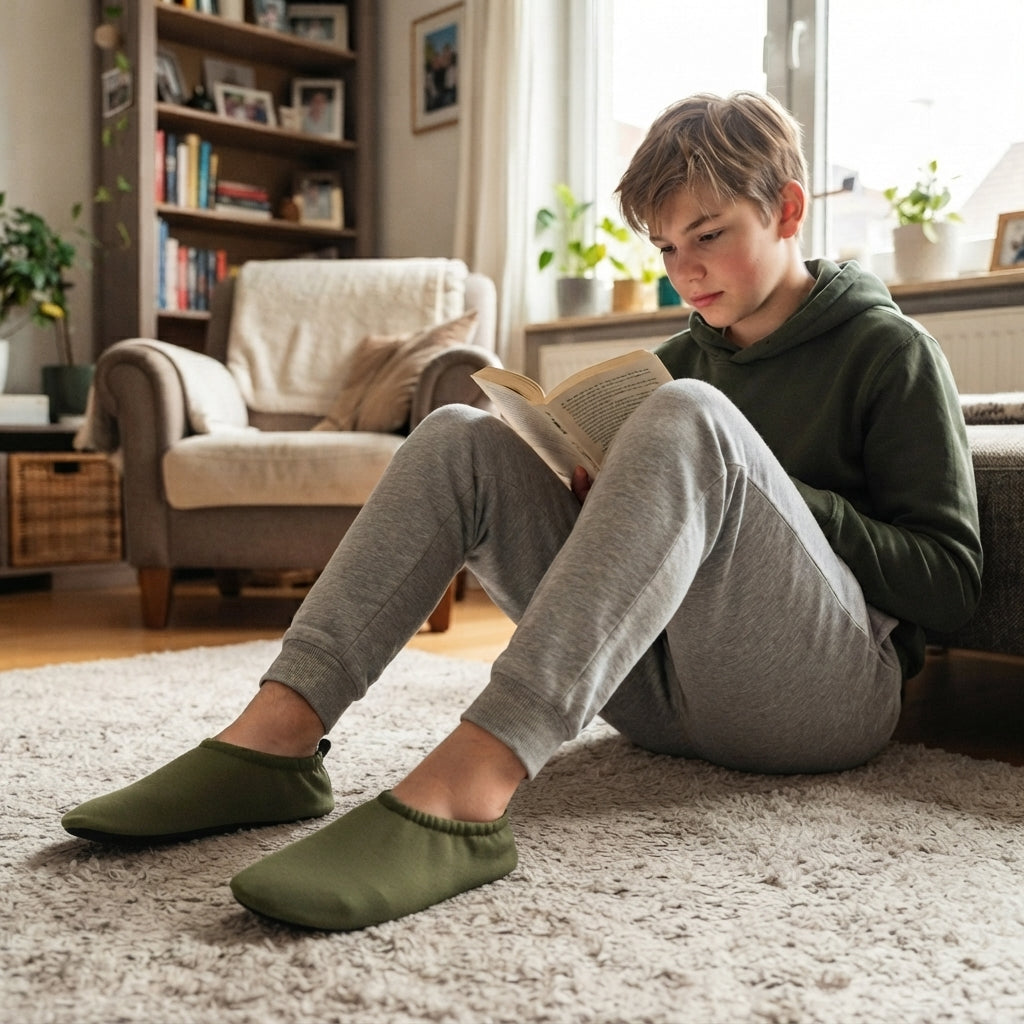 Flexy Slips Coton Lycra Olive