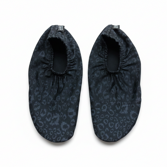 Flexy Slips Lycra Leopard Black/Dark Grey