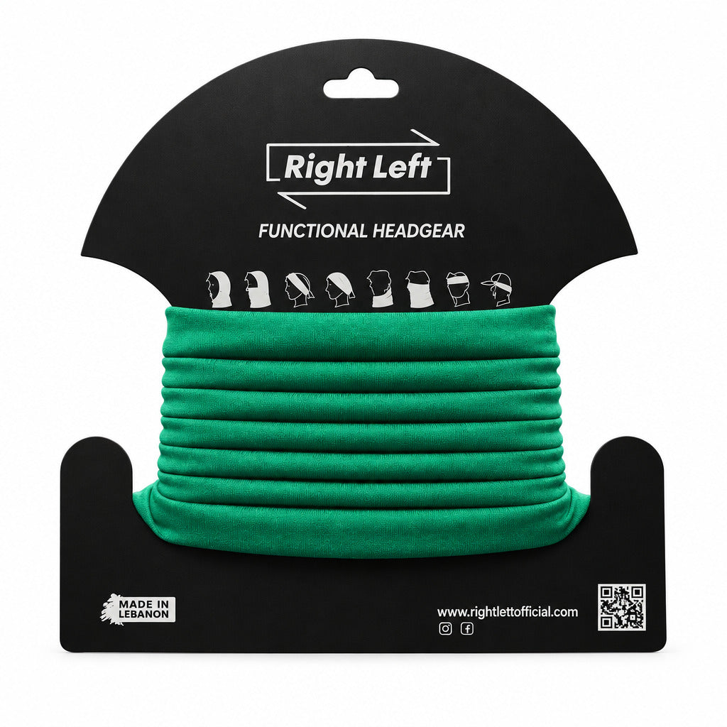 Functional Headgear - Lycra Green