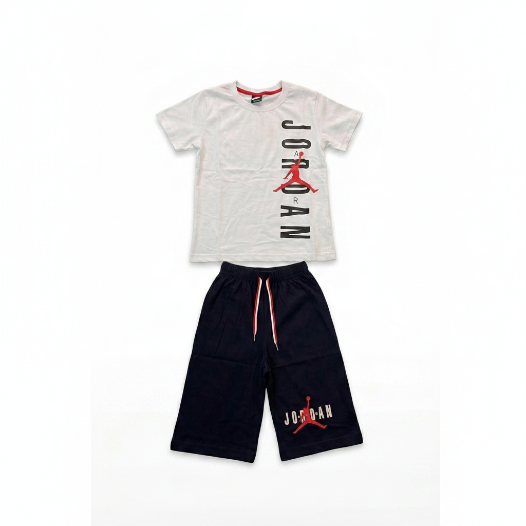 Jordan Kids Set White & Navy