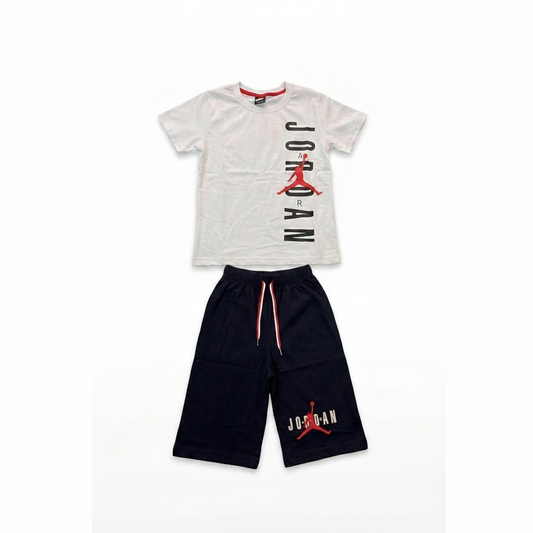 Jordan Kids Set White & Navy
