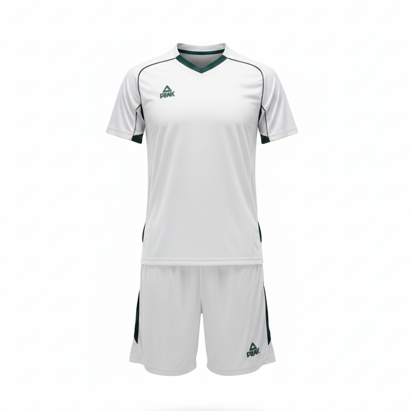 Uniform Peak Set White/Forest Green TS4954W