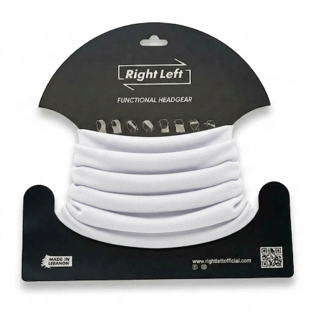 Functional Headgear - French Terry White