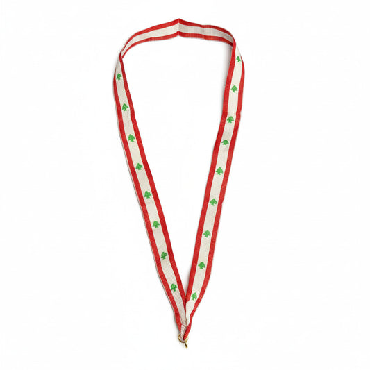 Medal Neck Ribbon Lebanon Flag