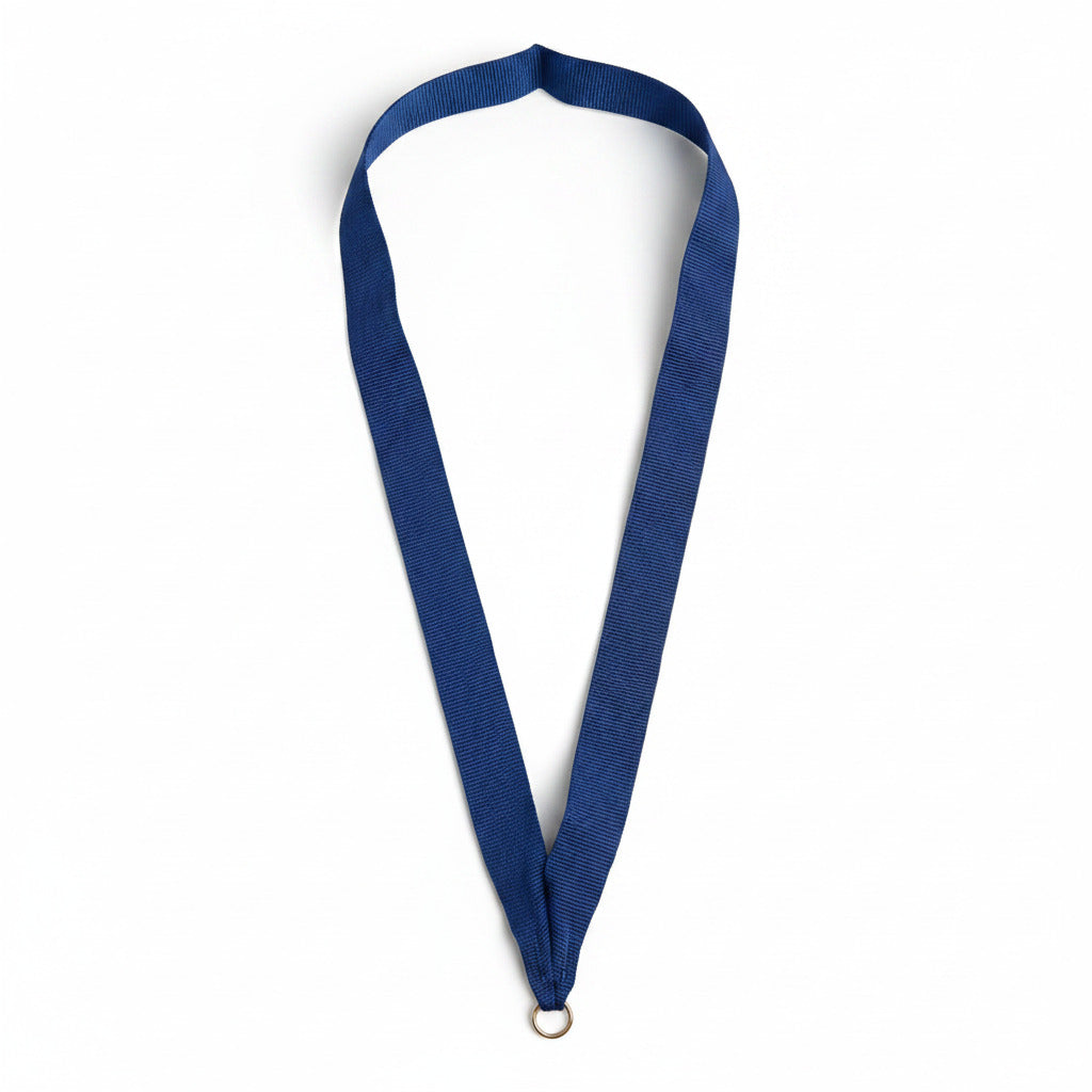 Medal Neck Ribbon Blue