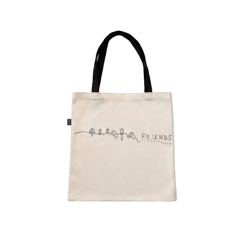 Tote Bag Off/White Friends