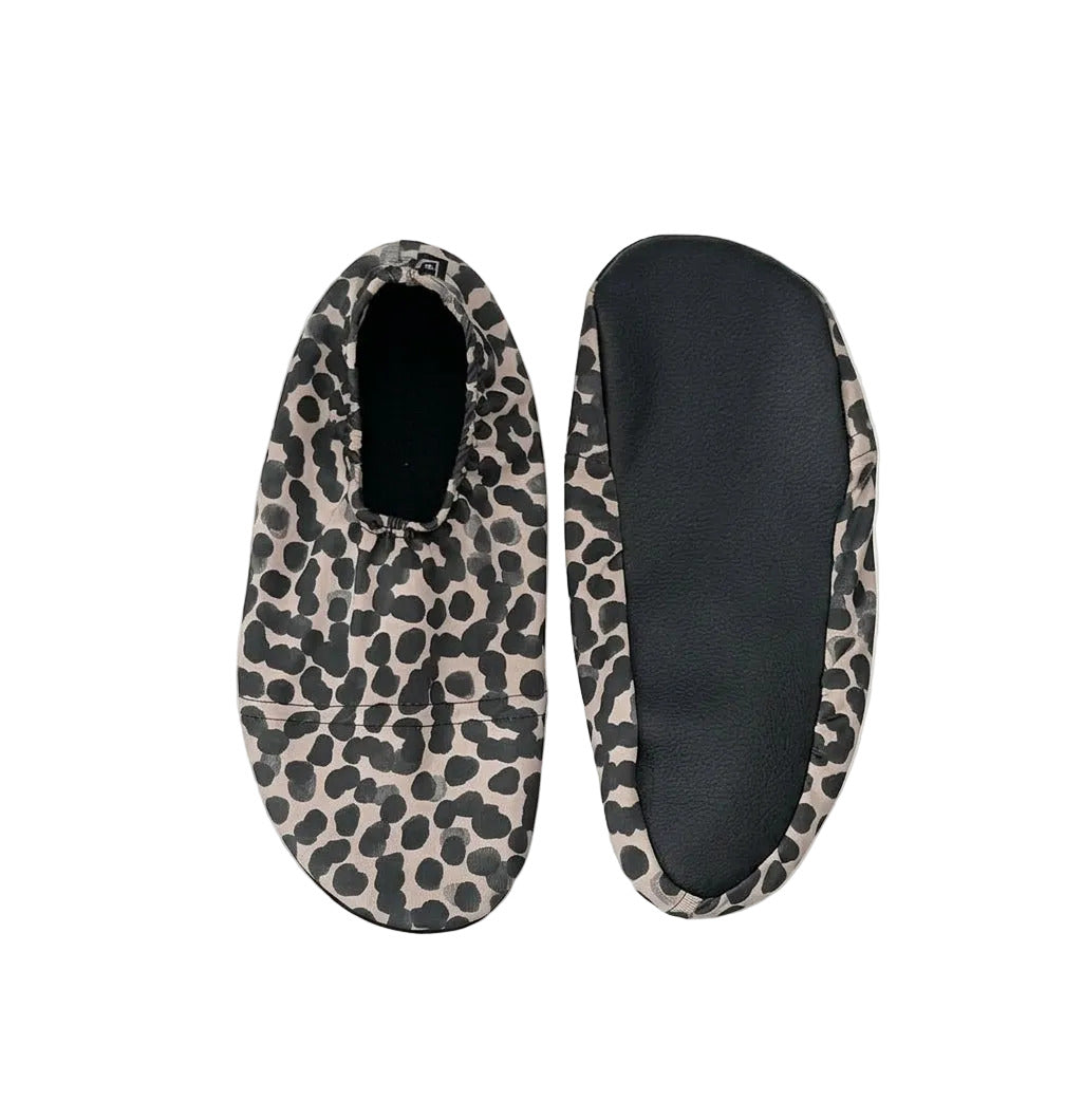 Flexy Slips Lycra Pointille Black/Olive