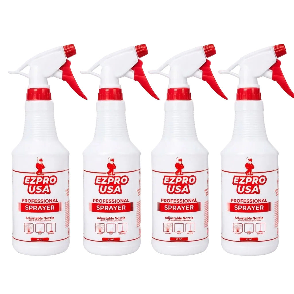 Refillable Spray Bottles – Set of 4 #X0017HIFGJ Red