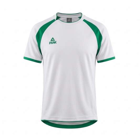 Peak T-Shirt White/Green TS31