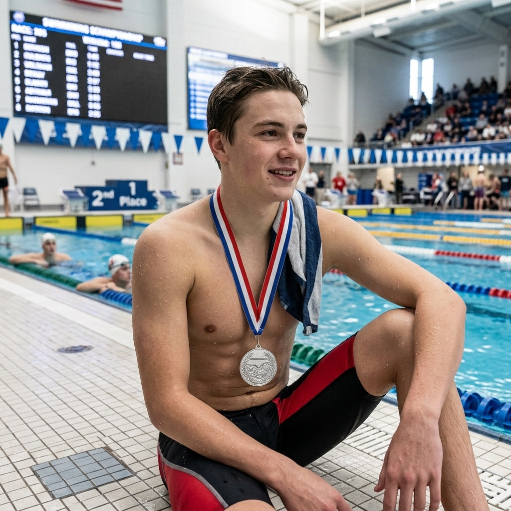 Medal Swimming Silver
