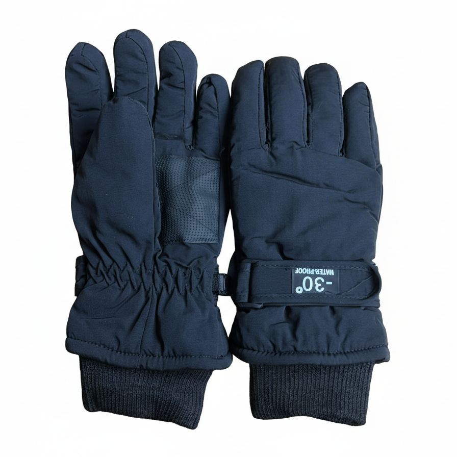 Gloves Small Snow Black