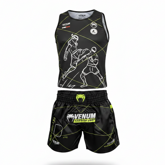 Kickboxing Uniform Set Black