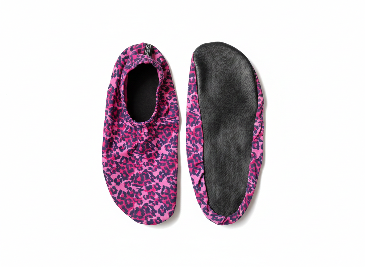 Flexy Slips Lycra Leopard Pink/Fushia