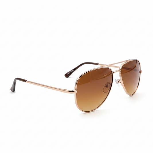 Aviator Sunglasses Dark Brown Lenses