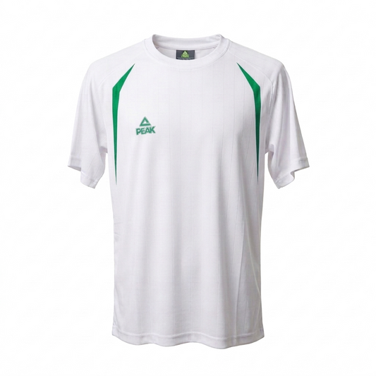 Peak T-Shirt White/Green TS37