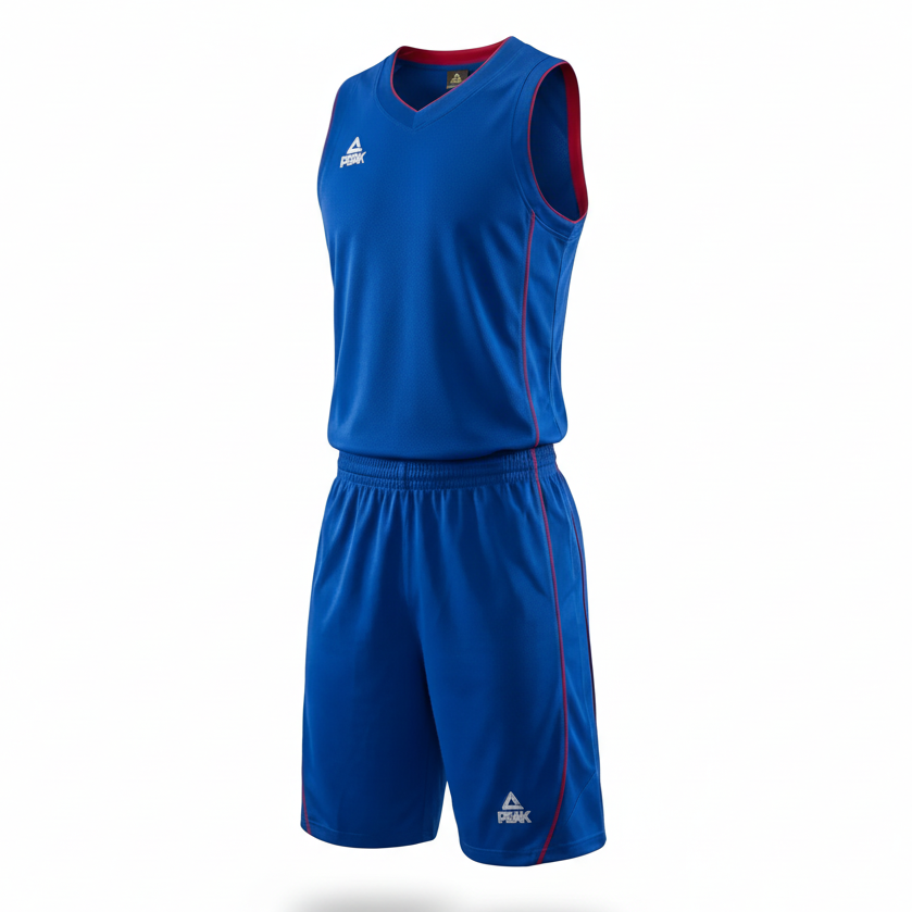 Basketball Uniform Peak F771103 Blue/Red