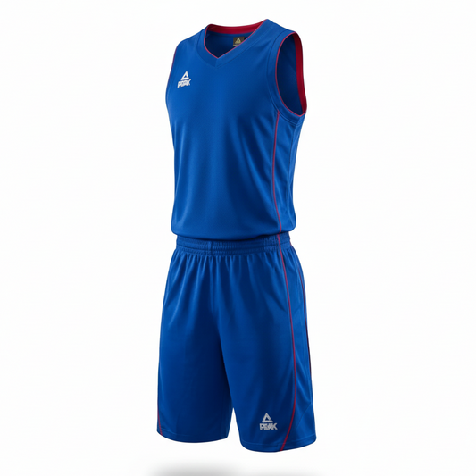 Basketball Uniform Peak F771103 Blue/Red