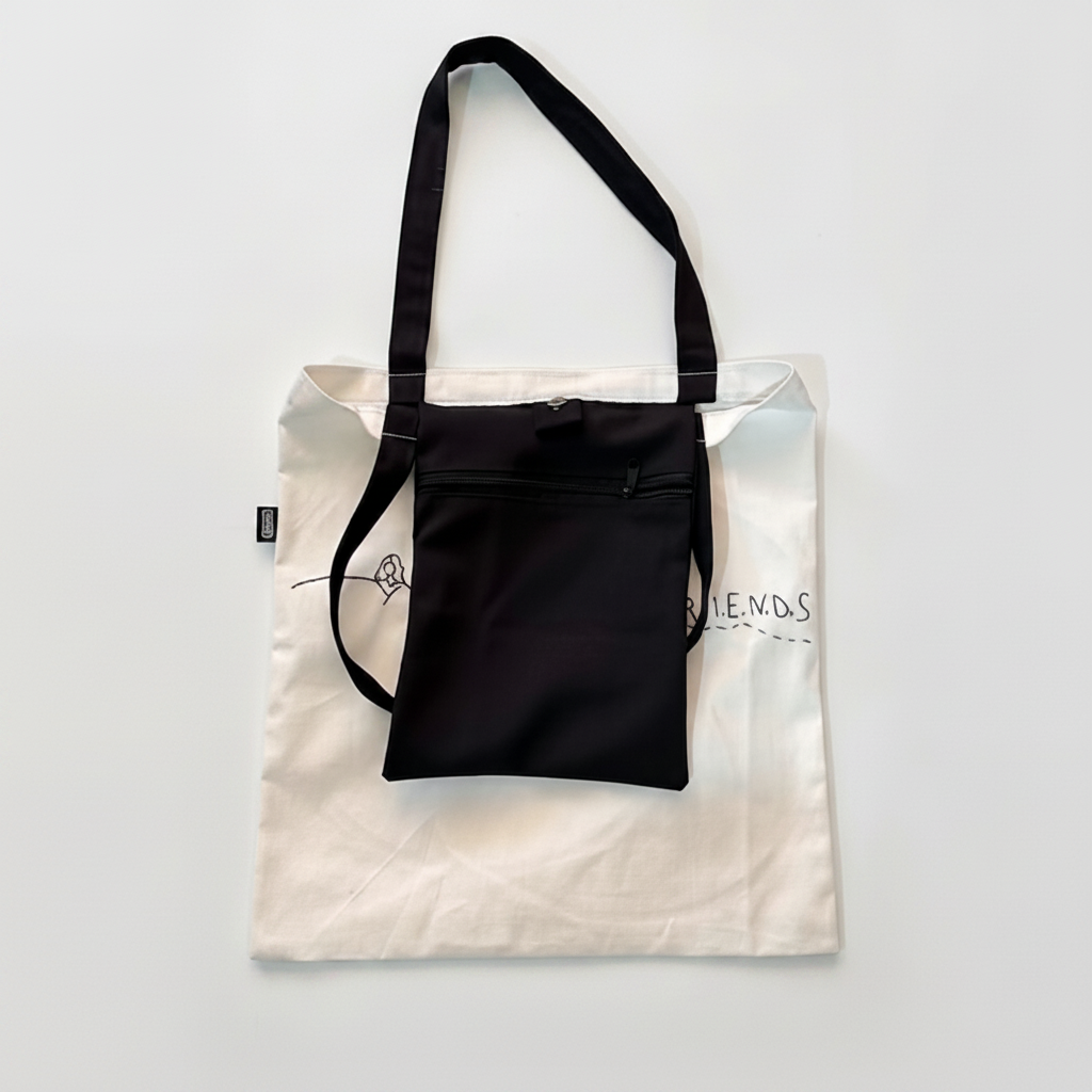 Tote Bag Off/White Friends