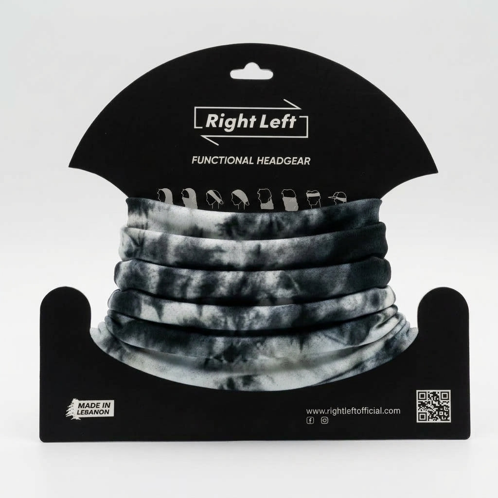 Functional Headgear - Lycra Black & White