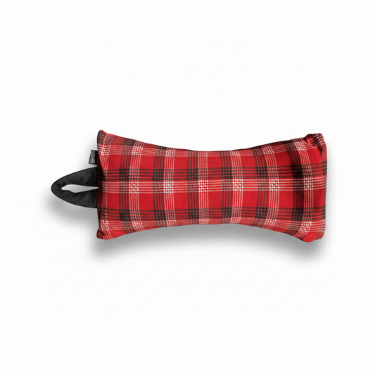 Pillow Soft Fleece Carreau Red