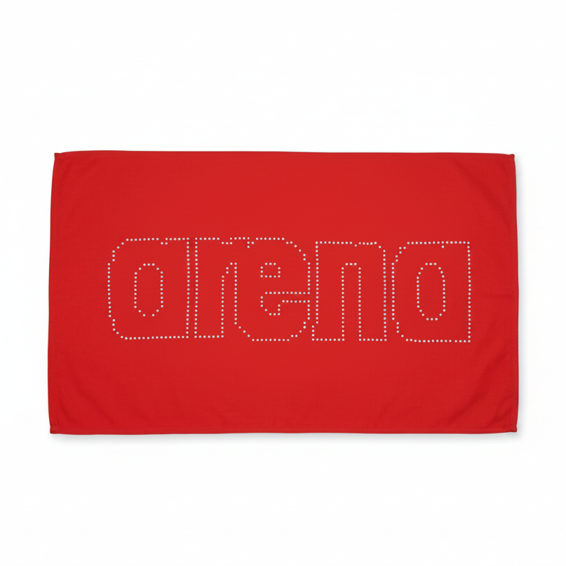 Arena Microfiber Pool Towel Red