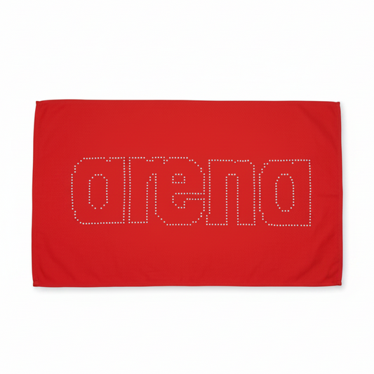 Arena Microfiber Pool Towel Red
