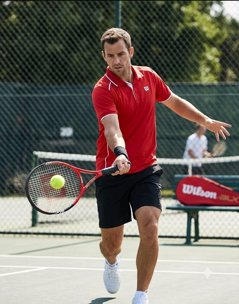Tennis Racket Black/Red DP334
