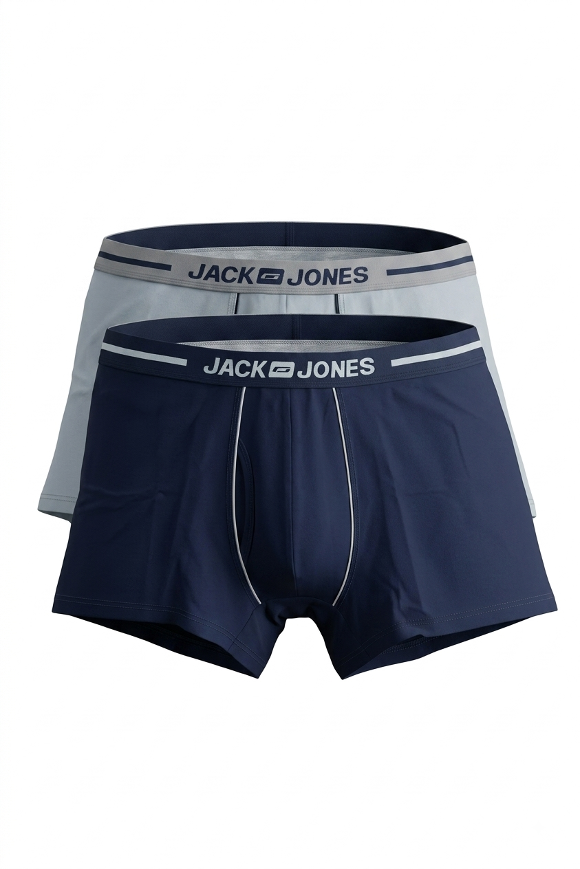 Boxers Men's Underwear Grey/Navy #3040
