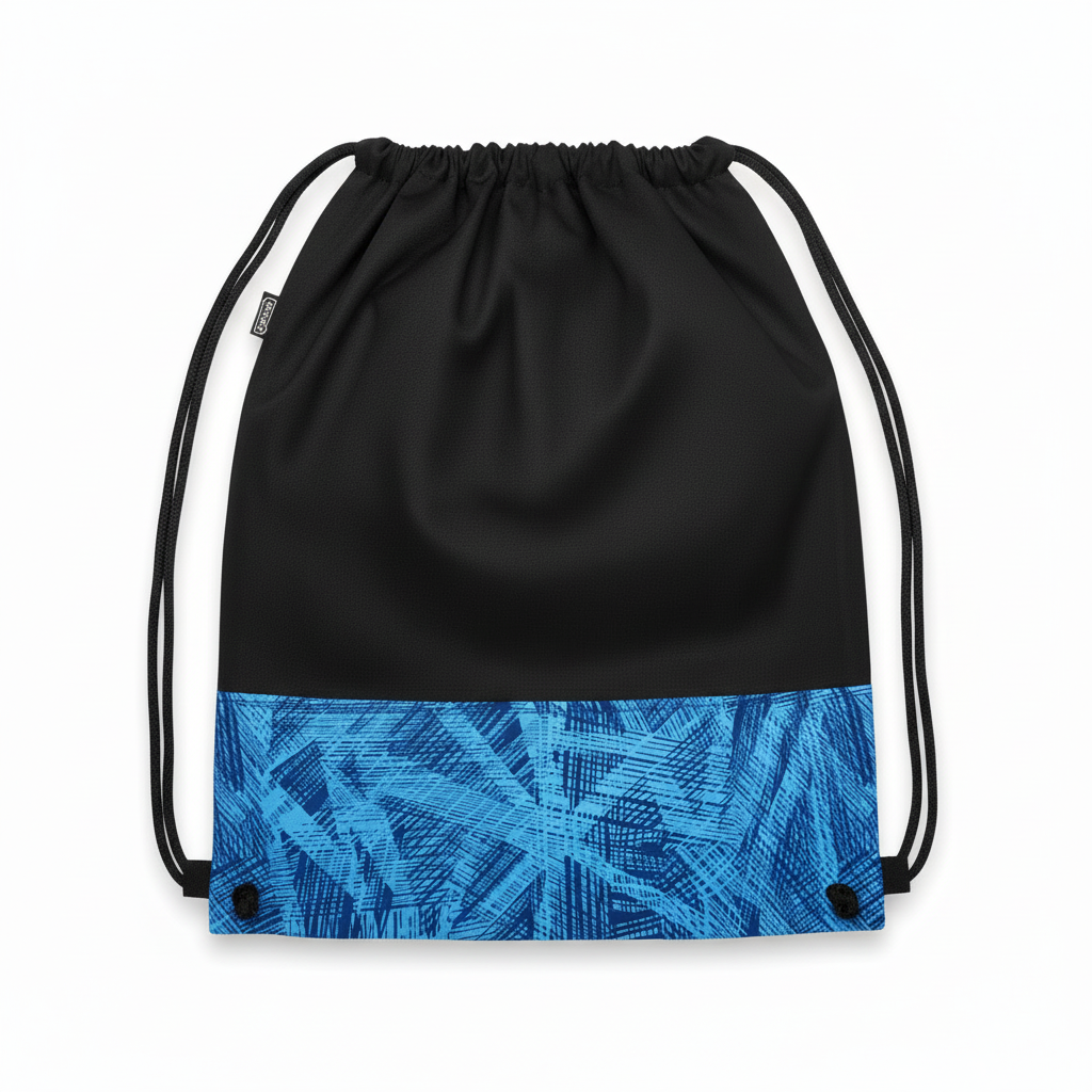 Lace Bag Blue Design