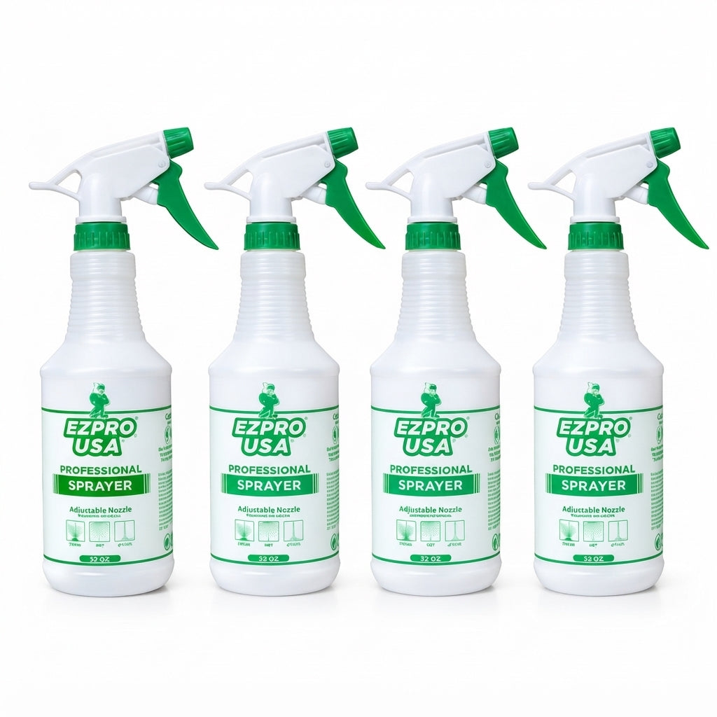 Refillable Spray Bottles – Set of 4 #X0017HPLW5 Green